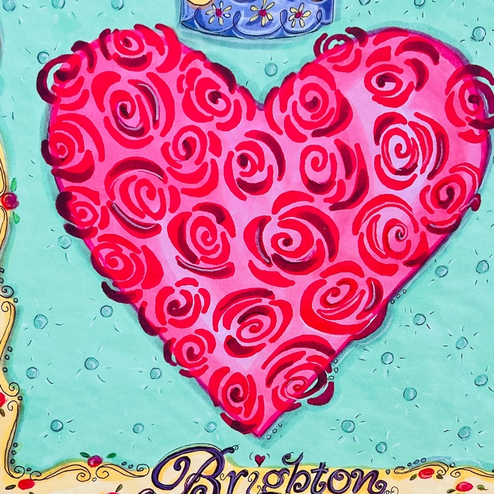 ❤️💜💛BRIGHTON 3 RING SPRIAL NOTEBOOK❤️💛💙 - Picture 3 of 9